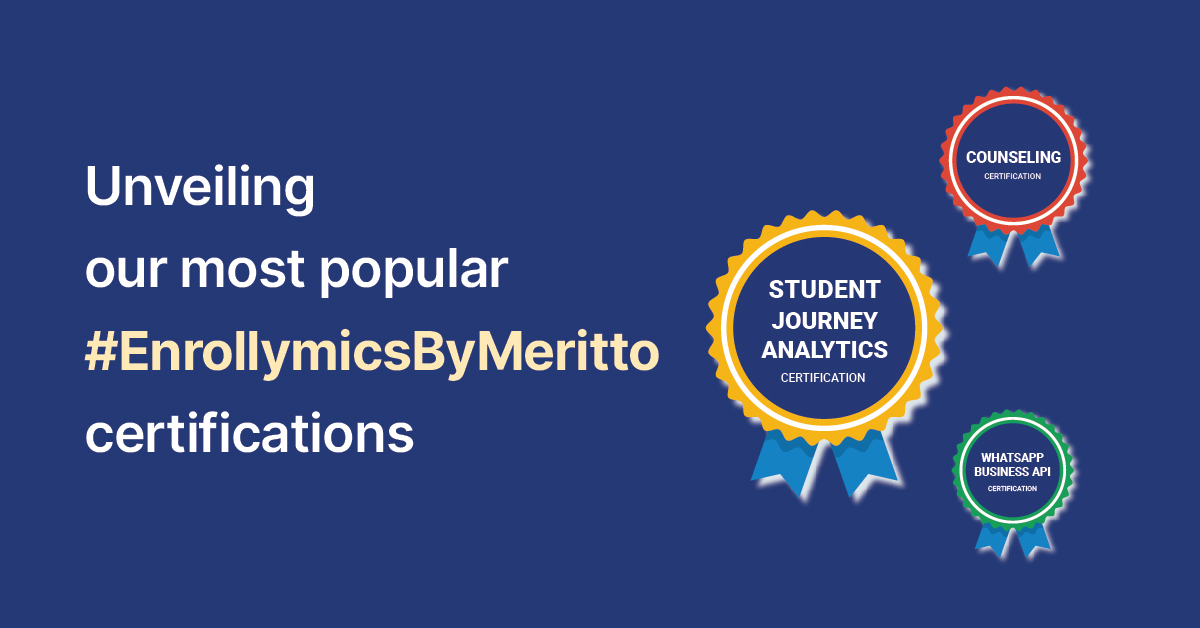 Unveiling our most popular #EnrollymicsByMeritto certifications