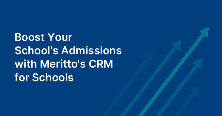 Boost your school's admissions with Meritto's CRM for Schools. Streamline the entire enrollment process, enhance communication with parents, and automate follow-ups for higher engagement. Discover how Meritto's CRM software for schools centralizes lead management, offers advanced analytics, and ensures data security. Schedule a demo today!