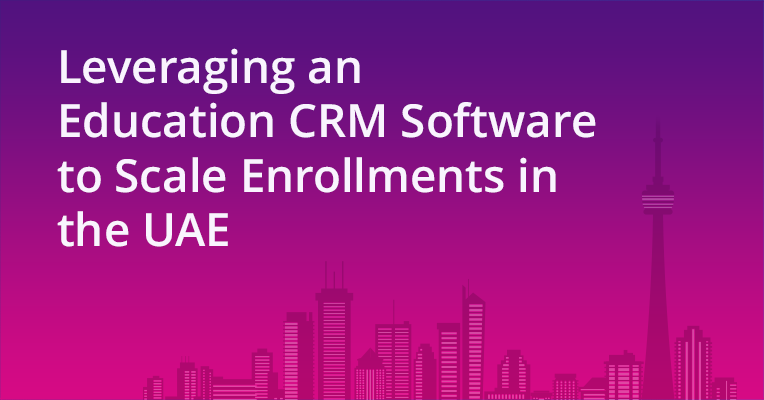 Explore how Education CRM software can transform enrollment strategies in the UAE's evolving education landscape. Discover its role in centralized lead management, automated communication, and data-driven insights to boost student engagement and drive higher enrollment rates.