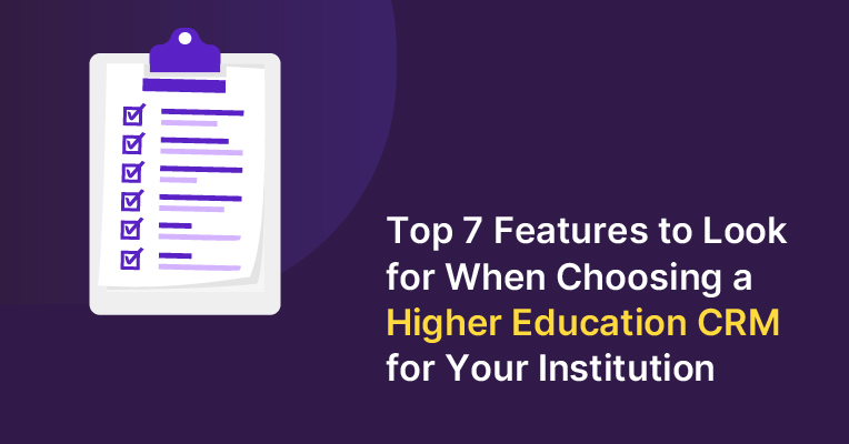 Unlock the potential of your admissions process! 🚀 Explore the top 7 features to look for in a higher education CRM and see how Meritto can streamline your workflows and enhance student experiences.