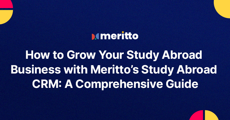 Meritto’s Study Abroad CRM streamlines lead management, automates marketing efforts, and delivers AI-driven insights, helping consultancies scale efficiently in a competitive market.