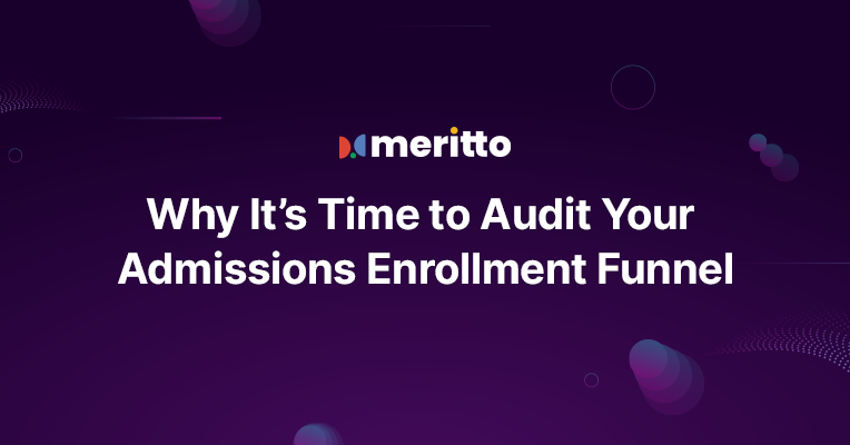 A university admissions officer analyzing enrollment funnel data on a laptop, with graphs and metrics displayed on the screen, illustrating streamlined admissions processes powered by Meritto’s CRM for higher education.