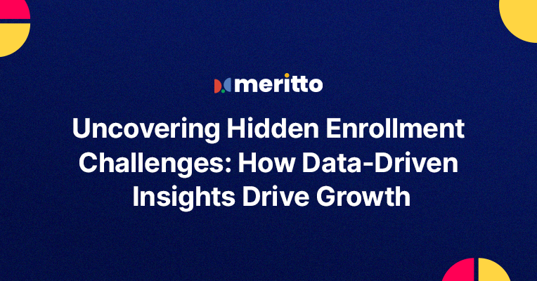 A university admissions team using Meritto’s CRM to analyze student enrollment trends and improve recruitment strategies.