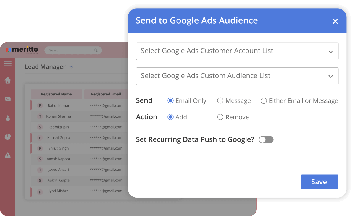 Google lead