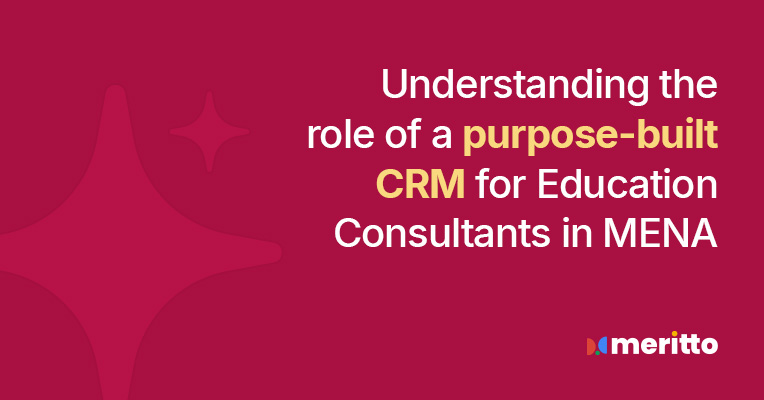 Meritto’s CRM for education consultants simplifies student admissions by centralizing inquiries, automating workflows, and enhancing engagement